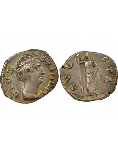 Rome Empire Antonin le Pieux Cérès / Aeternitas 1 denier Argent 148 R Rome