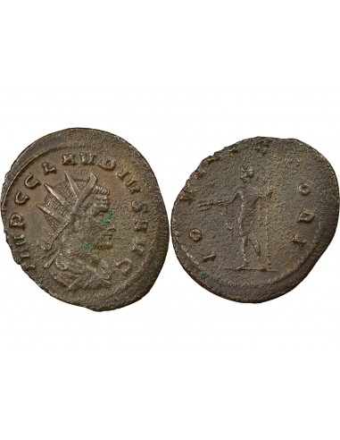 Rome Empire Claude II le Gothique Jupiter 1 antoninien Billon 268-269 R Rome