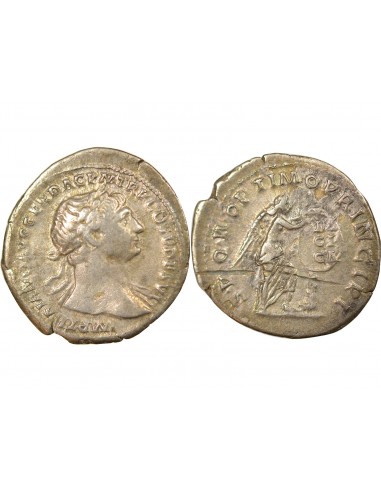 Rome Empire Trajan Victoire sur les Daces 1 denier Argent 111 R Rome