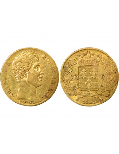 Charles X 20 francs Or 1825 A - Paris