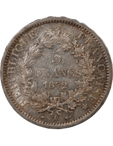 5 francs Argent 1872