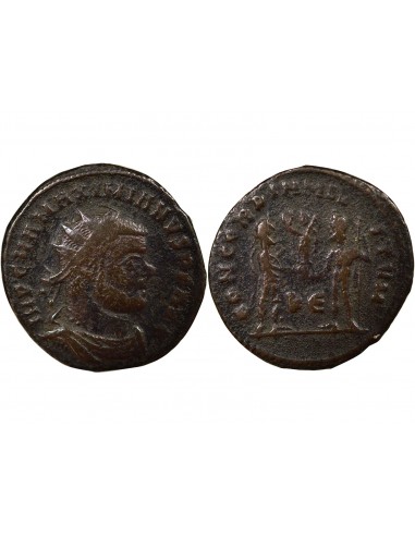 Rome Empire Dioclétien Concordia Militum 1 antoninien Cuivre 295-299 Cyzique