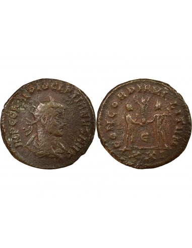 Rome Empire Dioclétien Concordia Militum 1 antoninien Cuivre 293-294 Cyzique