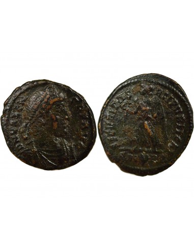 Rome Empire Valens Victoire 1 nummus Cuivre 22 R Rome