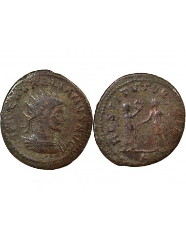 Rome Empire Aurélien Restitutor Orbis 1 antoninien Billon 272-273 Cyzique