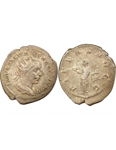 Rome Empire Trébonien Galle Pietas 1 antoninien Billon 252 R Rome