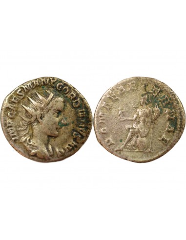 Rome Empire Gordien III Rome Assise 1 antoninien Billon 239 R Rome