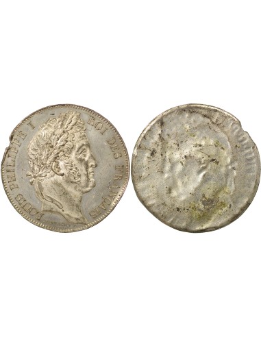 Louis-Philippe Ier Montagny 5 francs Etain