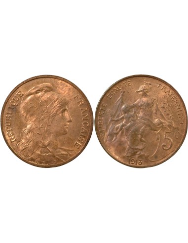 Dupuis 5 centimes Bronze 1913 A Paris