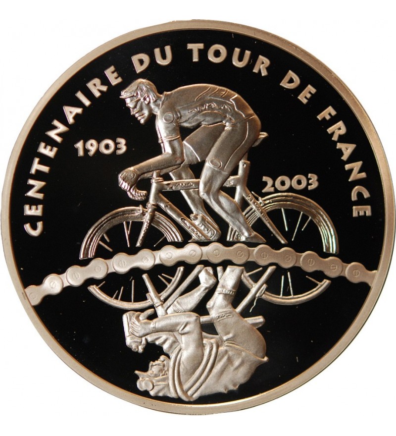 piece argent tour de france 2003