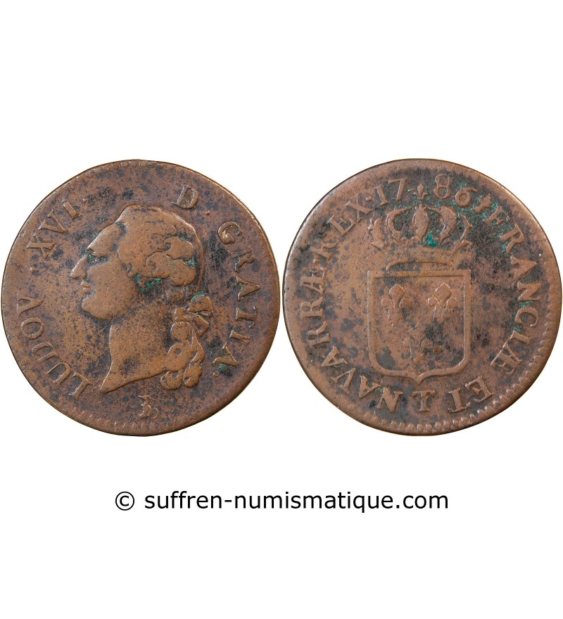 LOUIS XVI - SOL 1786 T NANTES R2