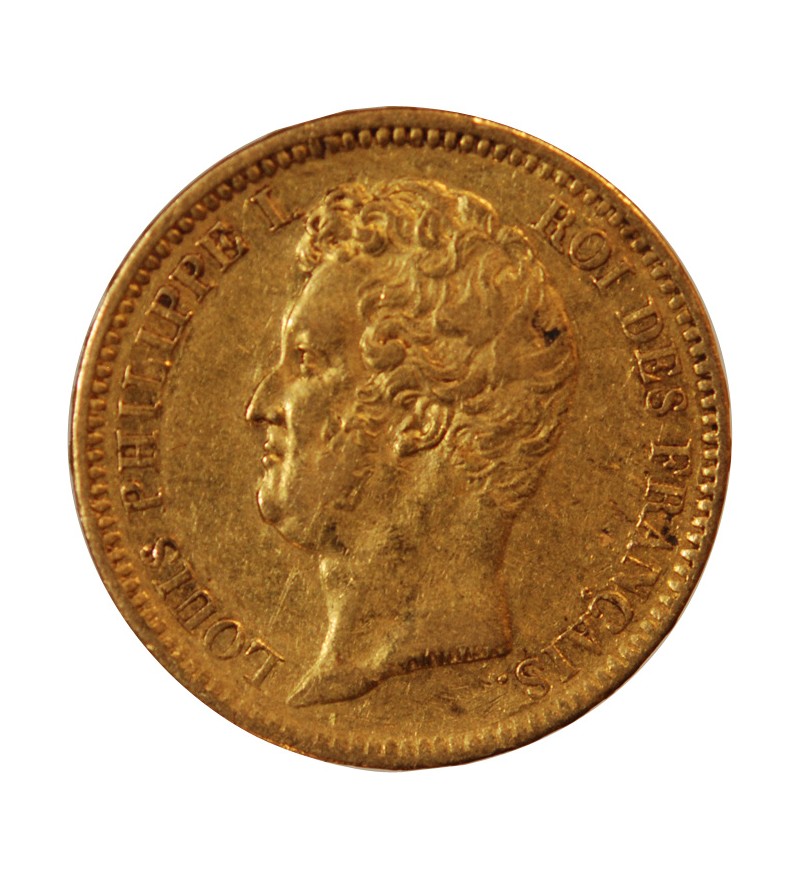 LOUIS PHILIPPE﻿ Ier - 20 FRANCS OR 1831 A PARIS "Tête Nue Tranche En ...