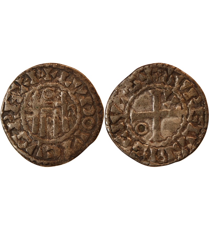 LOUIS VI LE GROS - DENIER D'ORLEANS 1110 / 1130, Argent, TB+ - Suffren ...