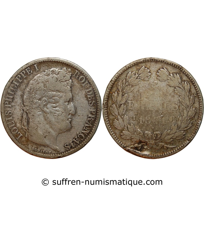 Louis-Philippe Ier 5 Francs Argent 1831 I Limoges