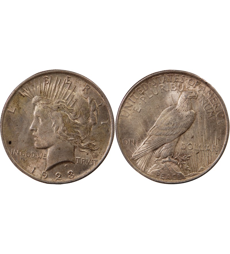 USA - PEACE DOLLAR ARGENT 1923 PHILADELPHIE